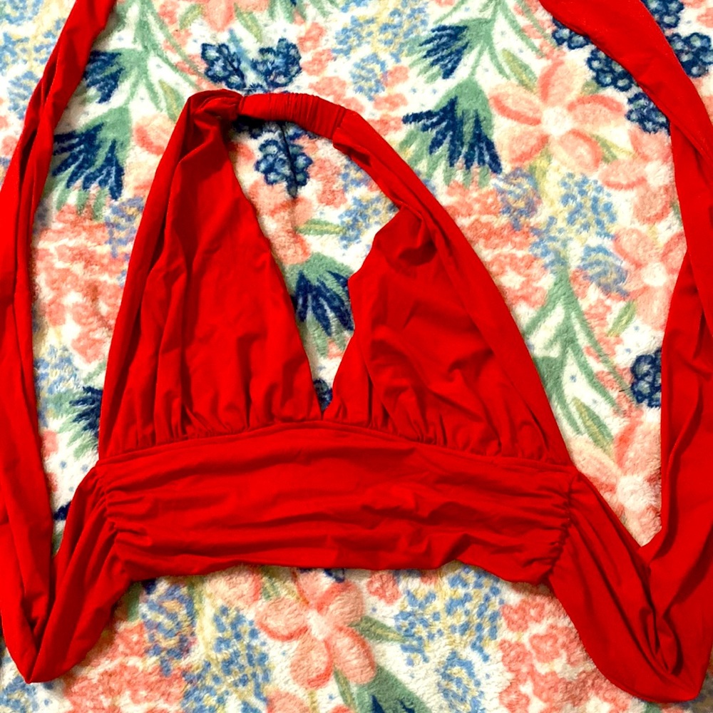 Cute red summery top